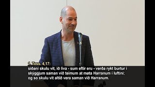 Jógvan Zachariassen  Harrans afturkoma Hjartamál 4 partur  010718 [upl. by Forkey755]