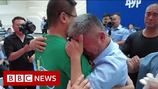 Father reunited with son snatched as baby 24 years ago in China  BBC News [upl. by Joan440]