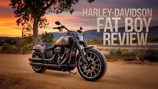 HarleyDavidson Fat Boy Review The Ultimate Cruiser Experience HarleyDavidson FatBoy HarleyLife [upl. by Rodina]