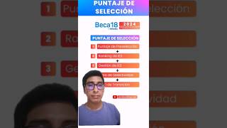 Beca18 2024  PUNTAJES OFICIALES de Selección 🥇 beca18 pronabec preseleccionadosbeca18 [upl. by Anaihs]