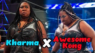 💪 8 Bad Ways  Awesome Kong X Kharma  AEW X WWE Mashup  RaveDJ [upl. by Yesrej]