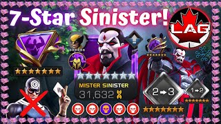 NEW Rank 3 19 Duped 7Star Mister Sinister Acquisition Rank Up Awakening amp Gameplay  MCOC [upl. by Kemeny890]