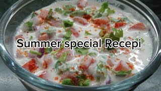 Aloo Raita Recipe Summer Special Raita Recipe  The beauty guaid 5m [upl. by Cosmo]