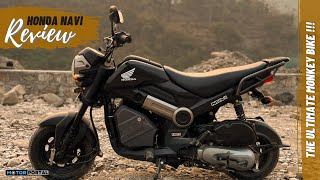 Honda Navi Review  Lite Weight Monkey Bike [upl. by Anrak176]