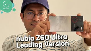 Nubia Z60 Ultra Leading Version  Review de cámaras [upl. by Geanine]