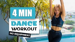 4 MIN CARDIO AEROBICS WORKOUT  Tabata Dance Workout with Taylor Swift Song [upl. by Yruoc]