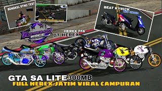 RILIS GTA SA LITE FULL MOD HEREX JATIM VIRAL CAMPURAN SUREX DAN DRAG MATIC SPESIAL RAMADHAN RACE [upl. by Riada800]