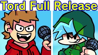 Friday Night Funkin VS Tord Red Fury FULL RELEASE  Cutscenes FNF Mod EddsworldTomEddMatt [upl. by Tebazile]