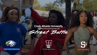 2023 Tri Cities High School Band  CAU Street Battle vs North Clayton and Salem HS  WATCH IN 4K [upl. by Siravaj]