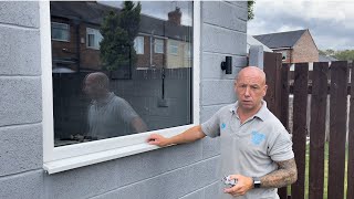 HOW TO FIT A GLASS INTO A DOUBLE GLAZED WINDOW [upl. by Downey]