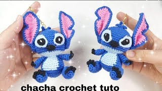 Tuto porteclés stitch amigurumi au crochet Partie 2 [upl. by Yale]