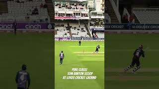 Tom Banton Scoop Lords cricket Ground Pure Class [upl. by Ainekahs277]