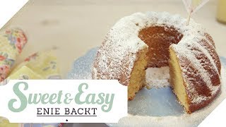 Saftiger EierlikörKuchen Extra fluffiger Gugelhupf  Sweet amp Easy  Enie backt  sixx [upl. by Idelle721]