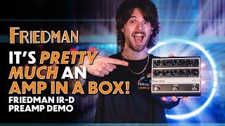 Friedman IRD Full Amp Stack In A Box  Preamp Demo [upl. by Anastice262]