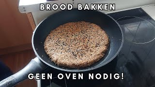 Brood Bakken  Geen Oven nodig  Geen Meel  Geen Gist  Niet Rijzen Glutenvrij 🌾 en Veganistisch [upl. by Stahl]