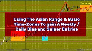 Mastering the Asian Range Predict Daily amp Weekly Bias with Sniper Precision [upl. by Anirac534]