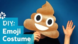 DIY Emoji Costume  DIY Minimalist Halloween Costume Challenge  Sea Lemon [upl. by Curnin]