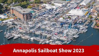 Annapolis Sailboat Show 2023 Searching for our future Catamaran What is on our wish list [upl. by Thebault467]