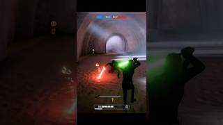 “LUKE VS KYLO REN” BATTLEFRONT 2 HvV starwars battlefront2 eagames xbox pc ps5 lightsaber [upl. by Thad]