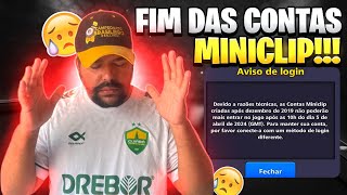 URGENTE VOCÊ PODE PERDER SUA CONTA MINICLIP [upl. by Gudren]