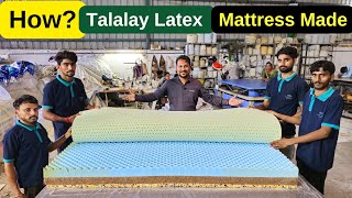 How Latex Mattress Made in Factory Mattress Manufacturing Process The Mattress Company [upl. by Letsyrk79]