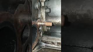 Volvo 850  V70 Coolant supply pipe bolts removal 850brick volvo850 volvov70 coolant coolant [upl. by Alikam]