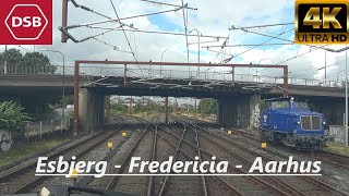 Führerstandsmitfahrt Dänemark  Førerrumsfilm  Esbjerg  Aarhus Juli 2023 [upl. by Eanaj]