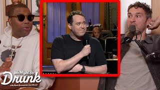 Kenan Thompson on Shane Gillis Being Fired From SNL  We Might Be Drunk [upl. by Ahserkal]