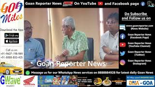 Goan ReporterNews Live IMA press conference on Paalak Mitra [upl. by Tilney]