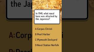 What naval base did the Japanese attack in 1941 [upl. by Ycrad]