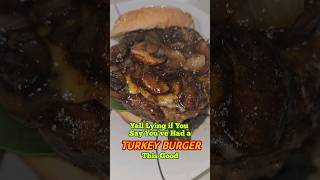 Have you had a Turkey Burger Like This turkeyburgers burgers easyrecipes [upl. by Harima733]