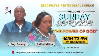 RIDGEWAYS PENTECOSTAL CHURCH Live Stream Sunday Service Morning prayers 8th December 2024 [upl. by Nailluj]