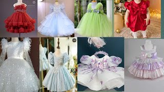 Baby Girl Fancy Dresses 2024  Little Girl Fancy Dress Designs  Dress Design For Baby Girls [upl. by Llevaj139]