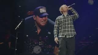 Luke Combs  Dive Live with Ed Sheeran [upl. by Pytlik336]