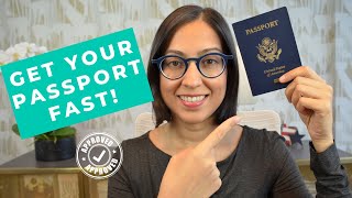 Applying for a US Passport For the First Time Get it FAST [upl. by Fernandez435]