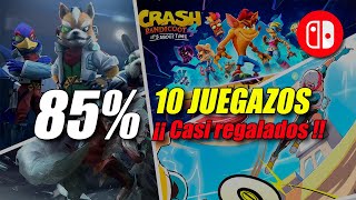 LOS MEJORES JUEGOS EN OFERTA REBAJAS Switch 💸 Ofertas Nintendo Switch Eshop Noticias Switch [upl. by Inohs]