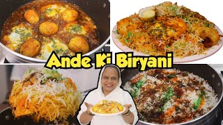 Ande ki Biryani  Egg Biryani Recipe  Kache Ande Ki Biryani  Egg Dum Biryani  Biryani Recipe [upl. by Rhiana]