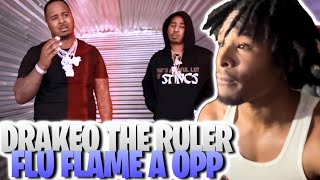 DRAKEO THE RULER amp RALFY THE PLUG  Flu Flam A Opp Official music video REACTION [upl. by Isaak]