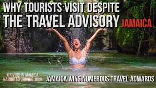 Why Tourists visit Jamaica Despite Travel Advisory Warning [upl. by Yttig]