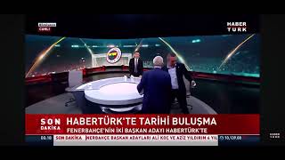 Aziz Yildirim Ali Koc tartisma programi sonu zengin kalkisi 😄 [upl. by Hasile215]