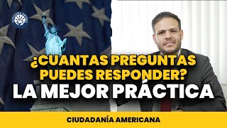 ¿Cuántas preguntas puedes responder  Ciudadanía americana 2024 [upl. by Narda814]