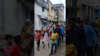 Village Chhau dance 🇮🇳 chhaudance chhaudancejharkhand pujaspecial viralvideo trending ytshorts [upl. by Jobey947]