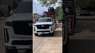 New 2024 Cadillac Escalade V powered delivery [upl. by Alywt]