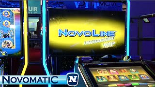 Novostar VIP Cabinet Games from Novomatic [upl. by Jacquelyn]