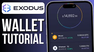 Exodus Wallet Tutorial 2024  StepbyStep Guide for Beginners [upl. by Lelith]