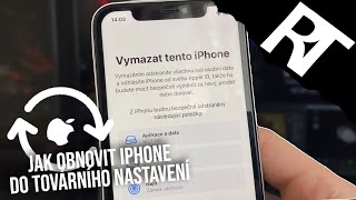 Jak obnovit iPhone do továrního nastavení  iPhone tovární nastavení  Jak resetovat iPhone [upl. by Sapphera]