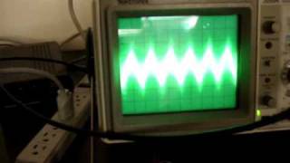 Make a radio using an oscilloscope [upl. by Nywg]