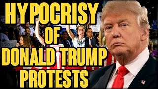 Hypocrisy of Donald Trump Protests  The Millennial Revolt [upl. by Leatri406]