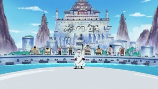 Whitebeard Shows Up at Marineford  One Piece  English Sub [upl. by Plusch]