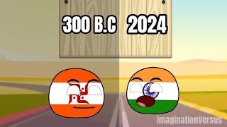 What If AKHAND BHARAT meet INDIA in 2024😧😧😧 countryballs NotADude [upl. by Berni]